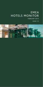 EMEA Hotels Monitor Issue 13 - February 2014