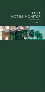 EMEA Hotels Monitor Issue 13 - February 2014